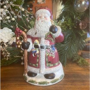 Vintage Michael Sparks Candle light Santa